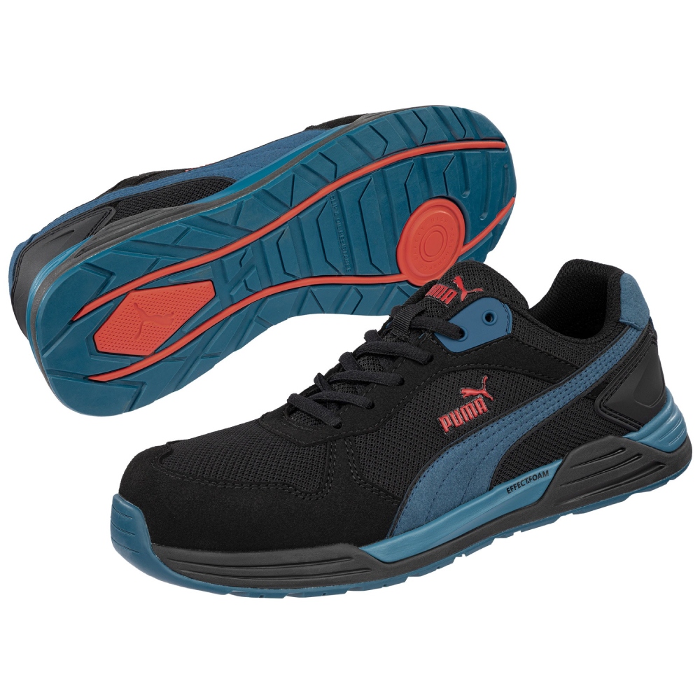 pics/Puma/Frontside blk blue low/puma-644660-frontside-blk-blue-low-safety-shoes-s1p-esd-03.jpg